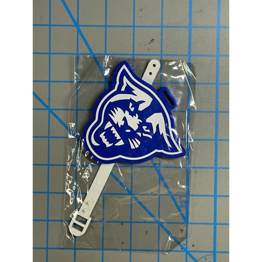 Georgia State University Luggage Tag Pounce the Blue Panther